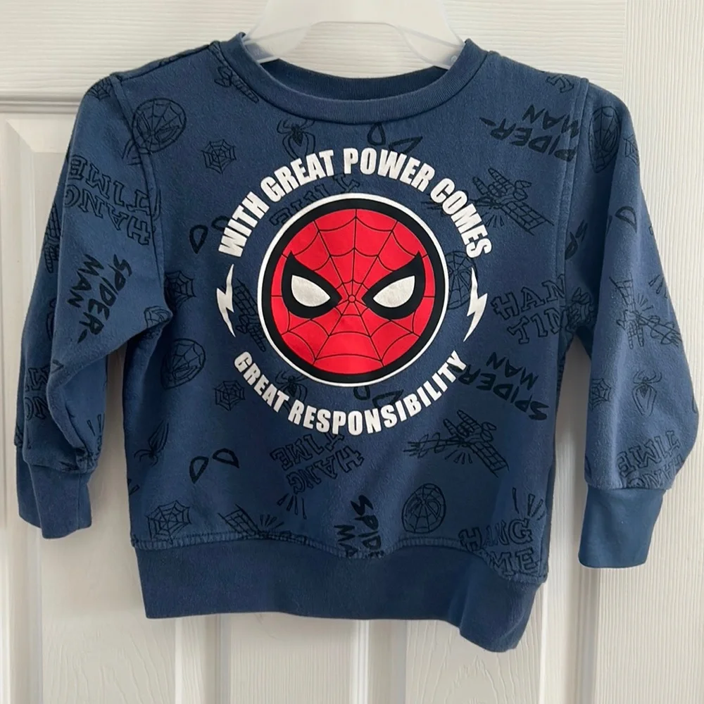 Marvel Spider Man Sweatshirt - Picture 1 of 9